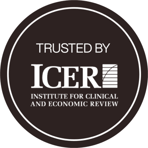 Trusted by ICER, Institute for Clinical and Economic Review
